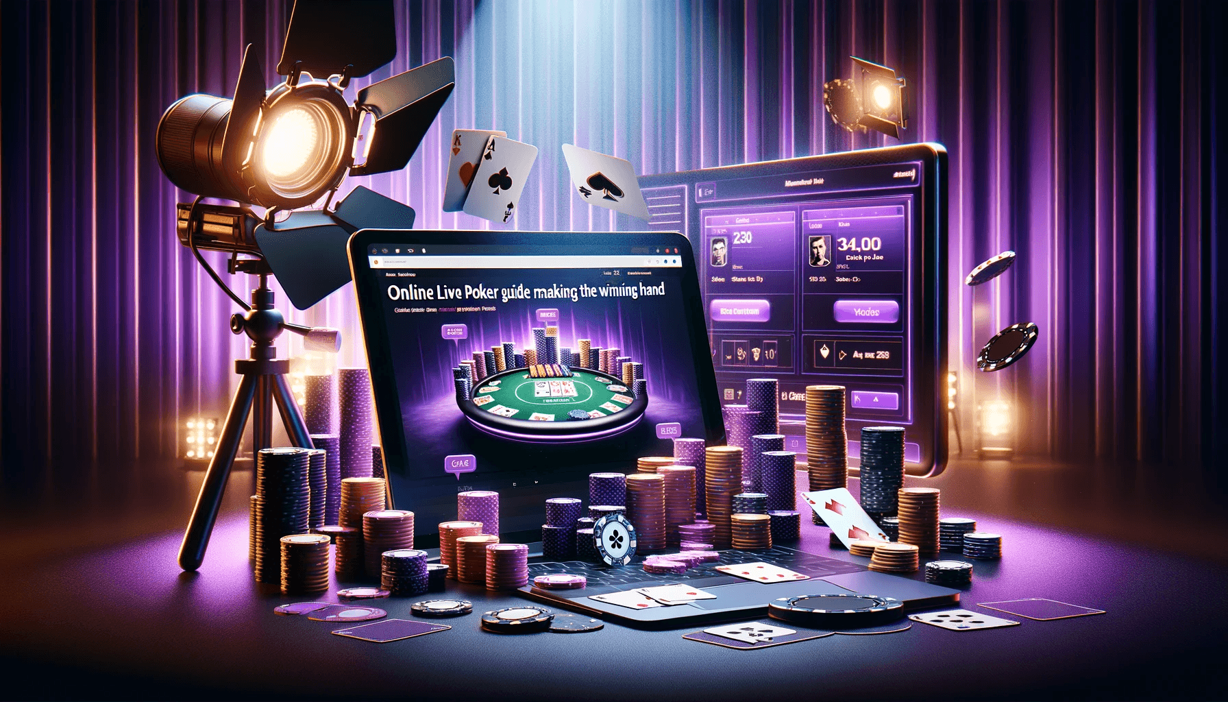 Online-livepokeriopas voittokäden tekemiseen image