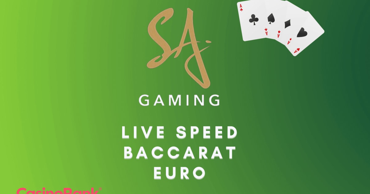 SA Gamingin live Speed Baccarat Euro