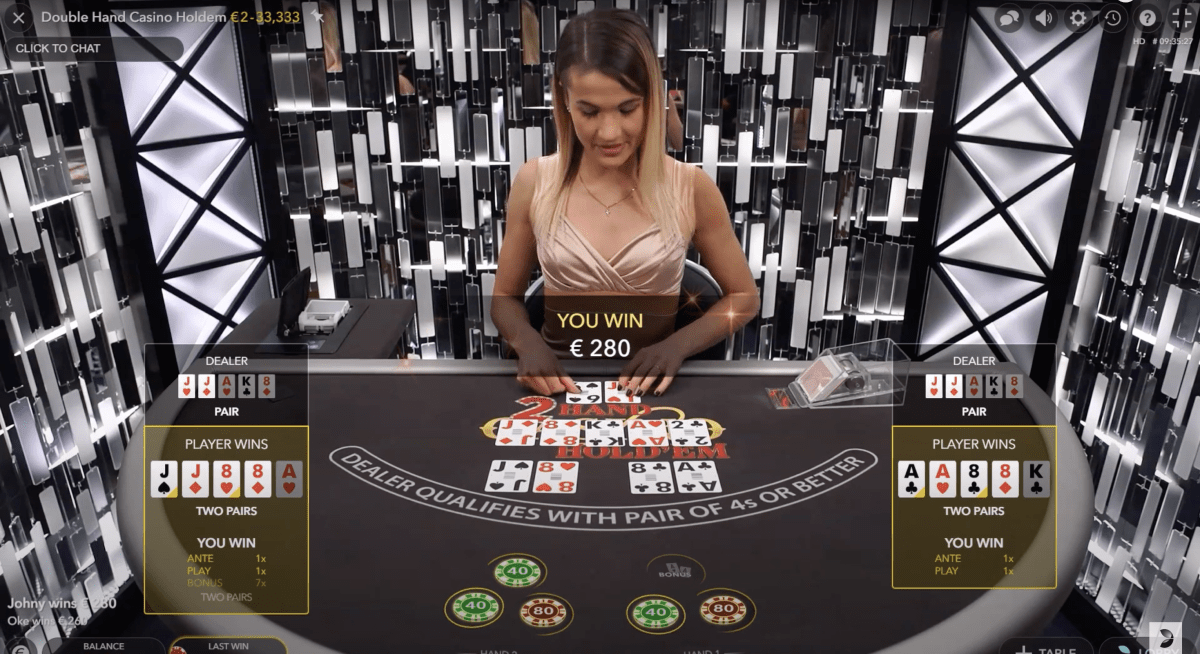 2 Hand Casino Hold'em Features and Bonus Rounds