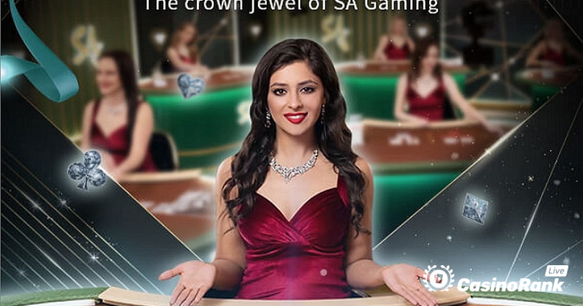 SA Gaming julkaisee Diamond Hallin VIP-eleganssilla ja charmilla
