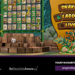 Käytännöllinen peli ilahduttaa livekasinon pelaajia käärmeillä ja tikkailla livenä