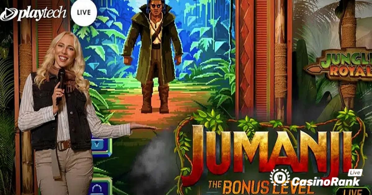 Playtech esittelee uuden livekasinopelin Jumanji Bonustason